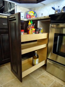 Spice rack pullout